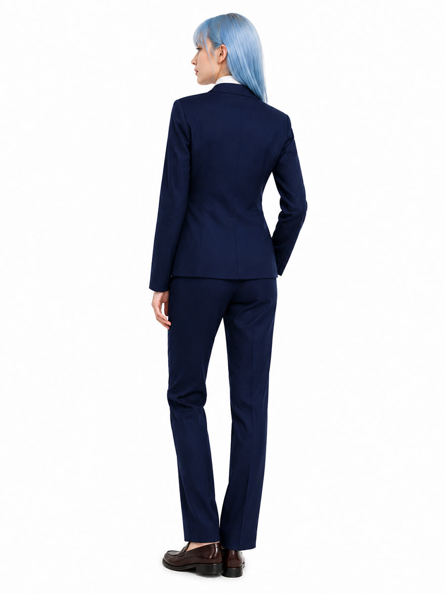 Animated School Navy Blue Uniform