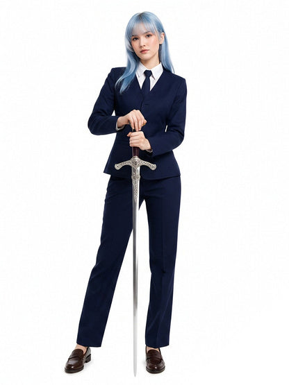 Animated School Navy Blue Uniform