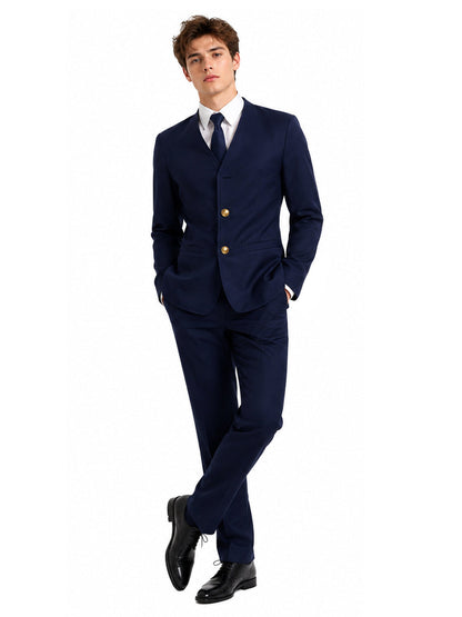 Jujutsu Kaisen Kasumi Miwa Costume Couple Navy Blue Japanese School Uniform