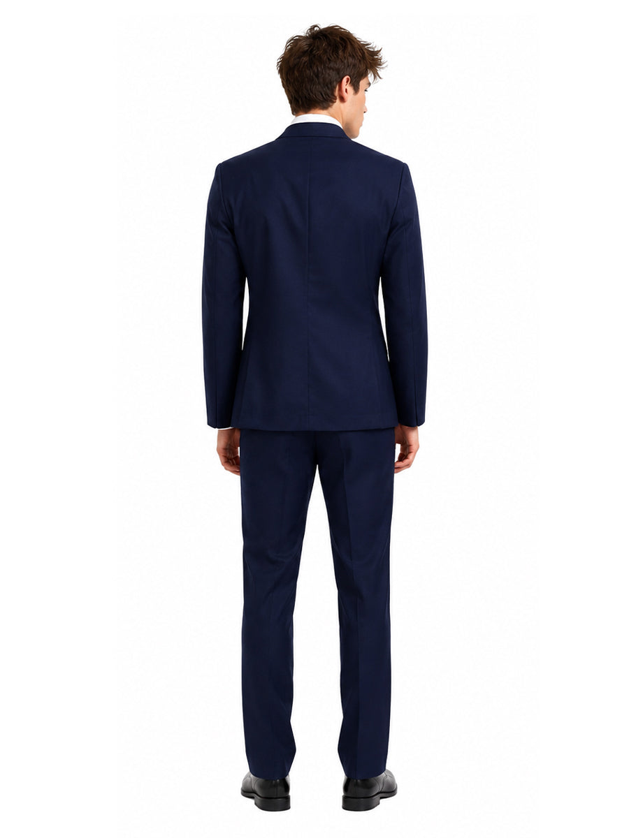 Animated School Navy Blue Uniform