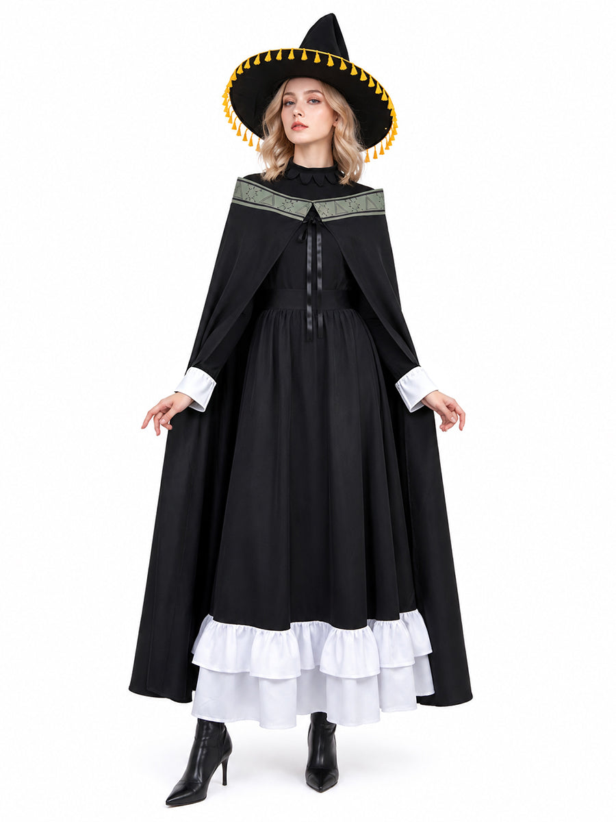 Anime Black Witch Cosplay Costume