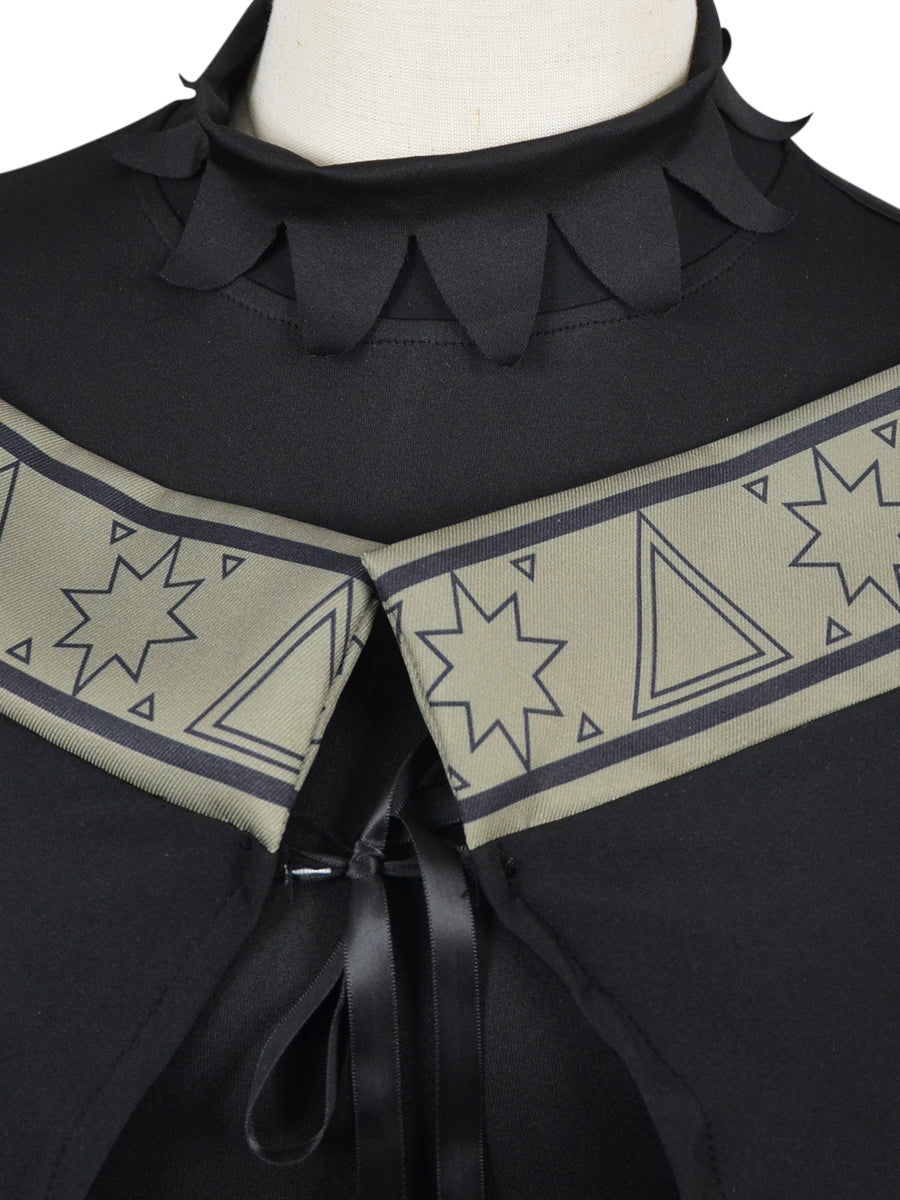 Anime Black Witch Cosplay Costume