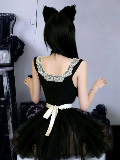 Anime Cat Maid Roleplay Costume
