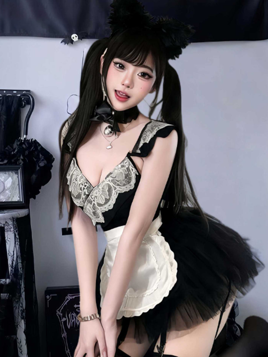 Anime Cat Maid Roleplay Costume