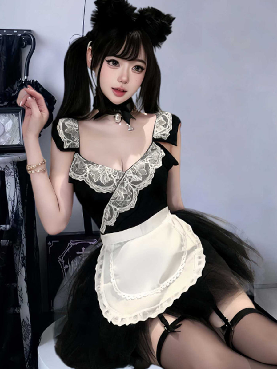 Anime Cat Maid Roleplay Costume