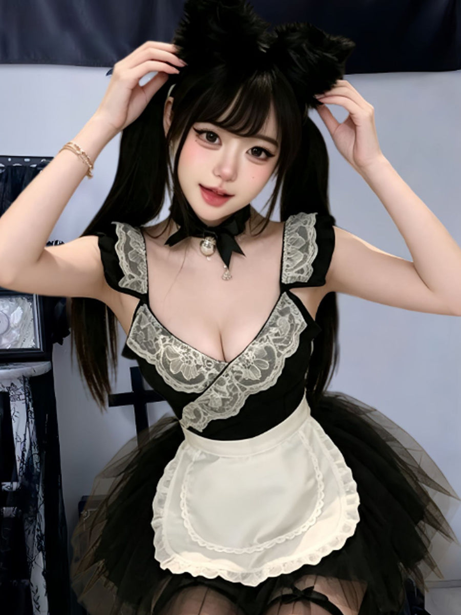 Anime Cat Maid Roleplay Costume
