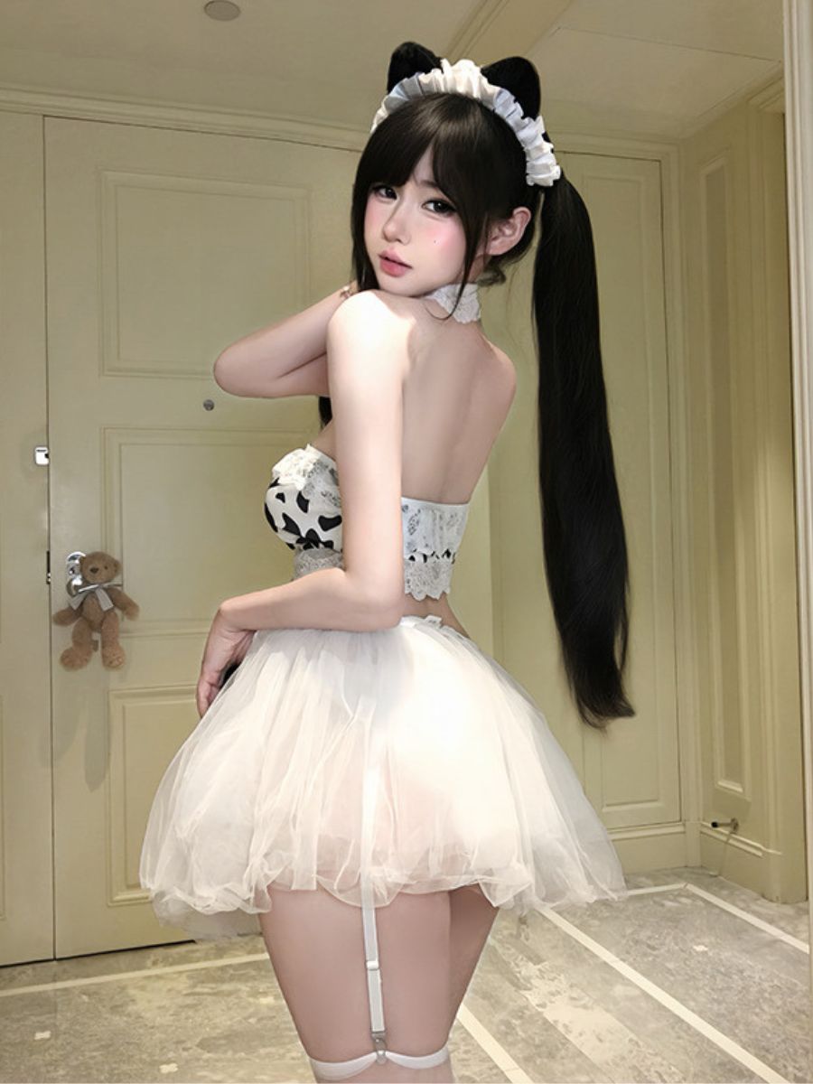 Anime Cow Girl Tutu Roleplay Set