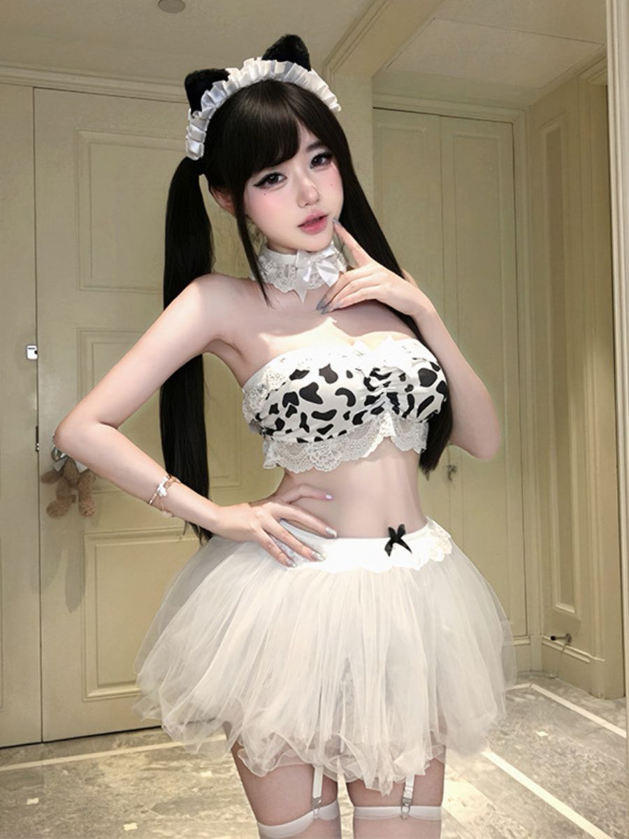 Anime Cow Girl Tutu Roleplay Set