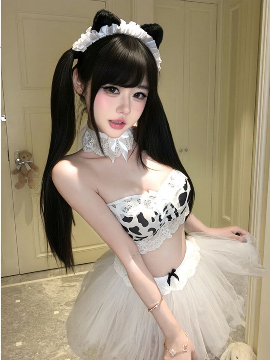 Anime Cow Girl Tutu Roleplay Set