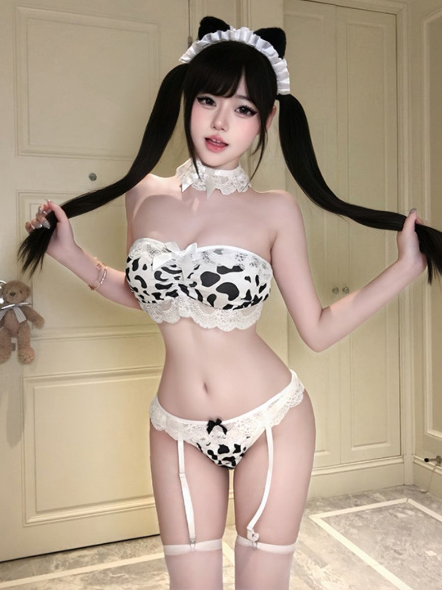 Anime Cow Girl Tutu Roleplay Set