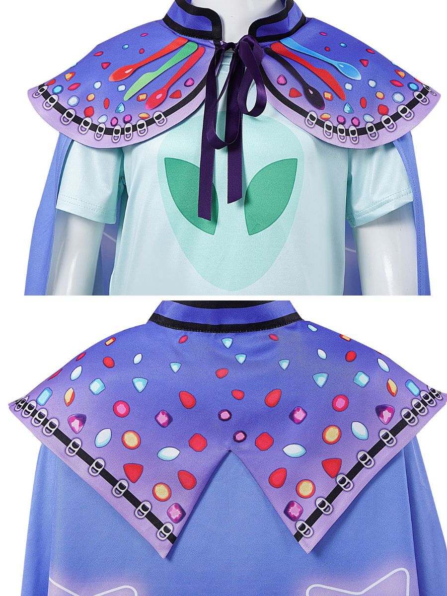 Anime Alien Print Ambassador Costume
