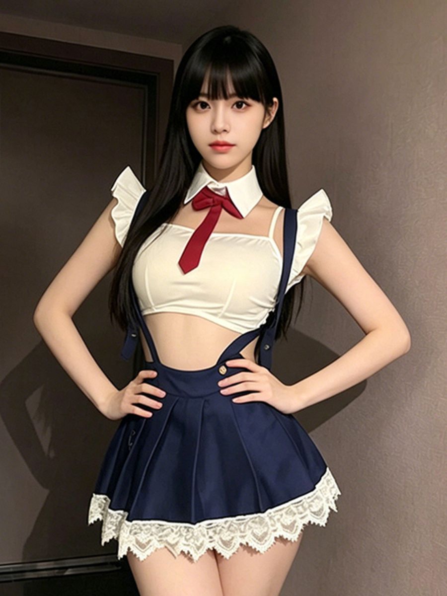 Anime-Inspired School Girl Costume
