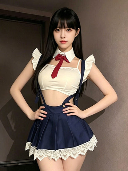 Anime-Inspired School Girl Costume