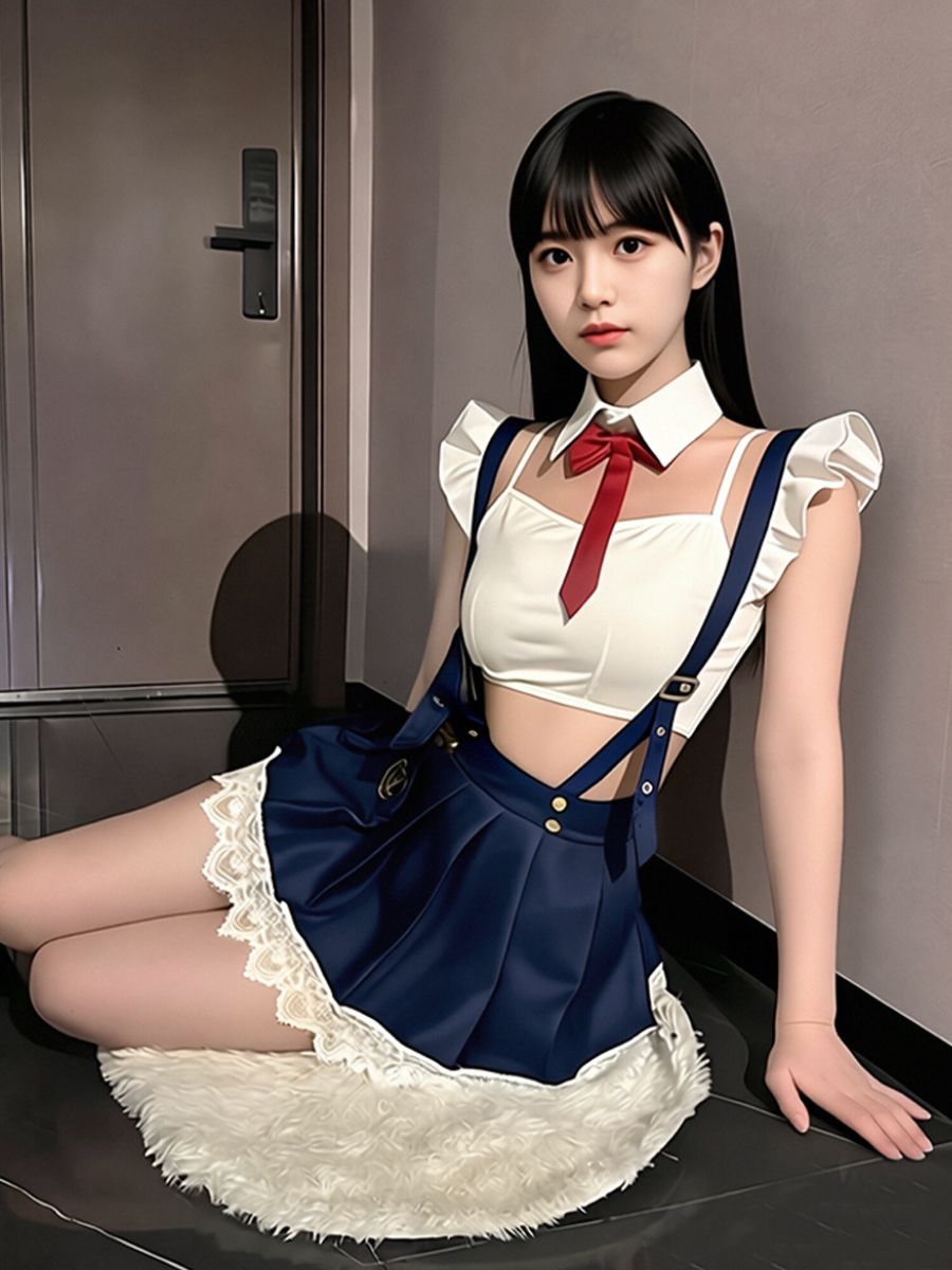 Anime-Inspired School Girl Costume