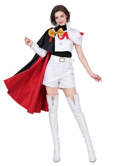 The Ribbon Hero Sapphire Costume Anime Princess Knight Cosplay Outfit 