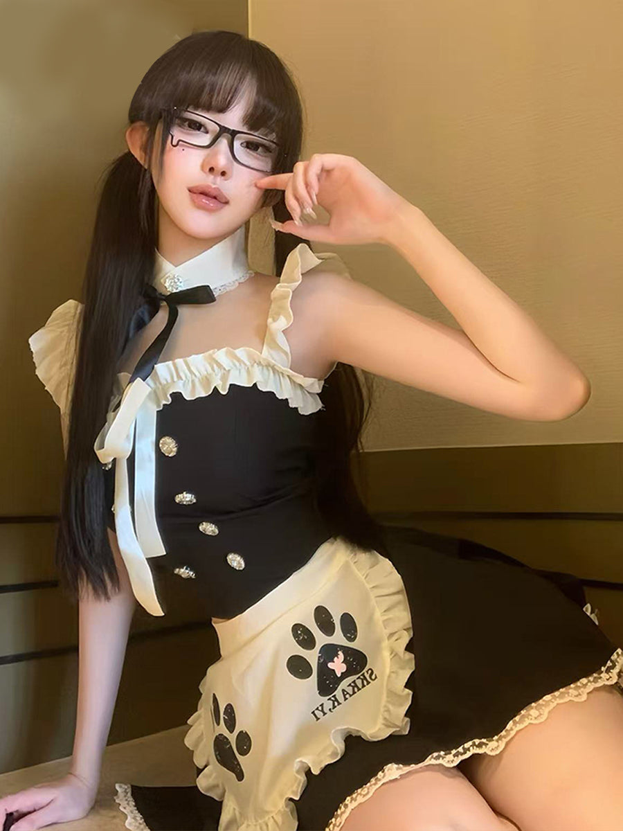 Anime Neko Maid Uniform