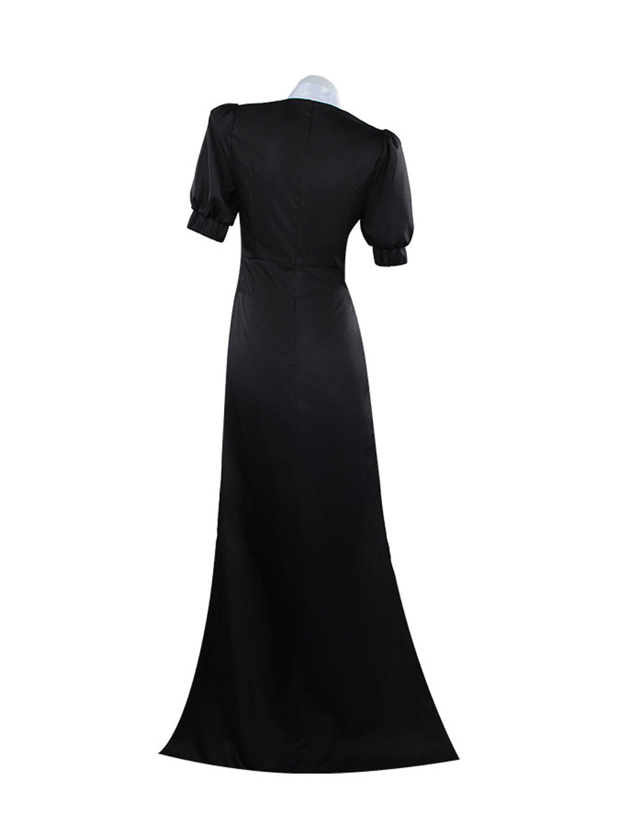 Anime Nun Cutout Maxi Dress
