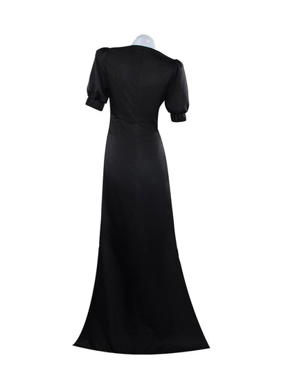 Anime Nun Cutout Maxi Dress