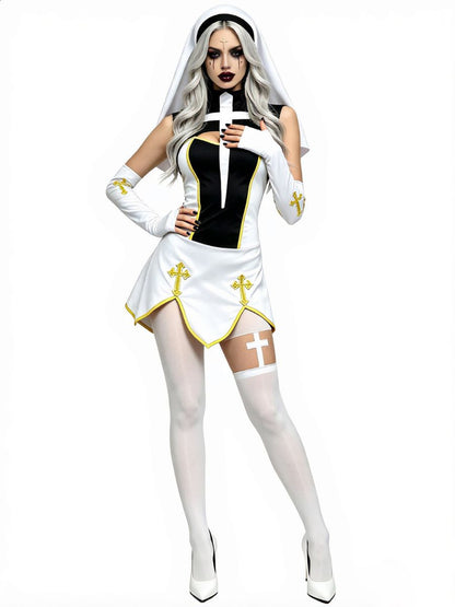 Anime Nun Sister Cosplay Dress