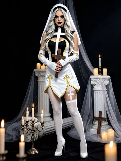 Anime Nun Sister Cosplay Dress
