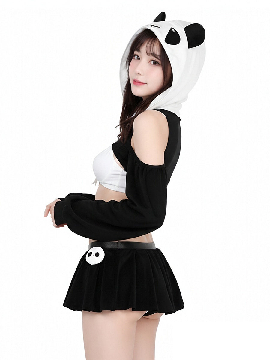 Anime Panda Bear Cosplay Costume