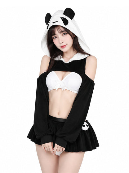 Anime Panda Bear Cosplay Costume