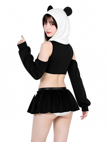 Anime Panda Bear Cosplay Costume