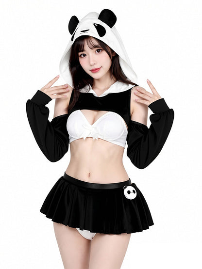 Anime Panda Bear Cosplay Costume
