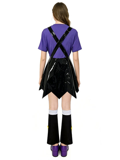 Anime Star Suspender Cosplay Outfit