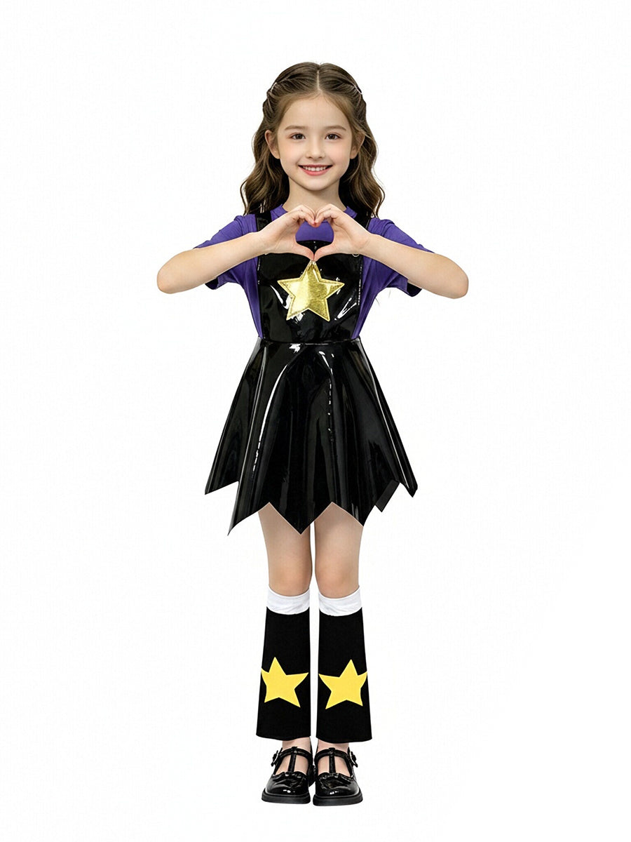 Anime Star Suspender Cosplay Outfit