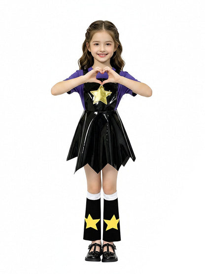 Anime Star Suspender Cosplay Outfit