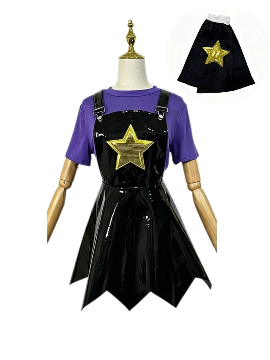 Anime Star Suspender Cosplay Outfit