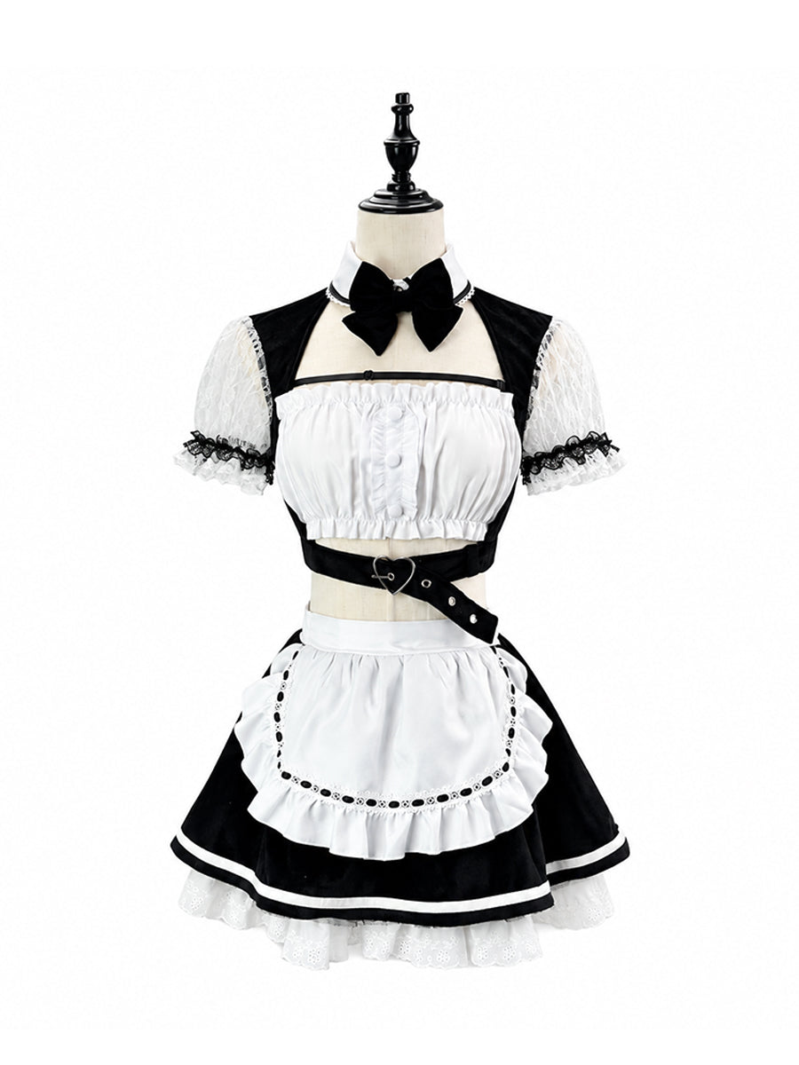 Anime Velvet Maid Costume
