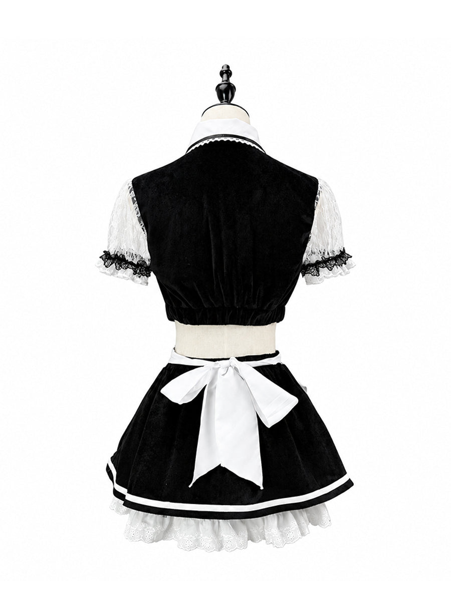 Anime Velvet Maid Costume