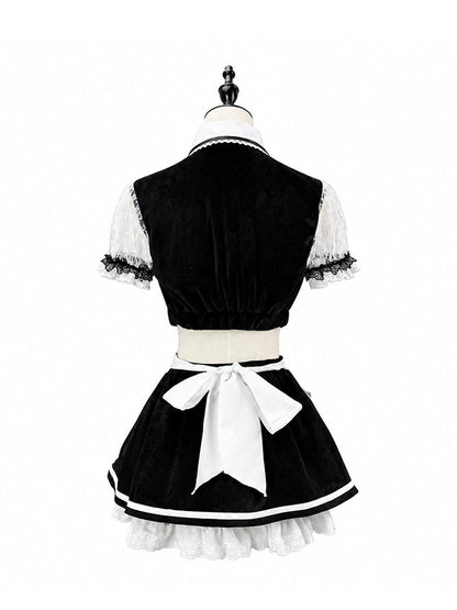 Anime Velvet Maid Costume