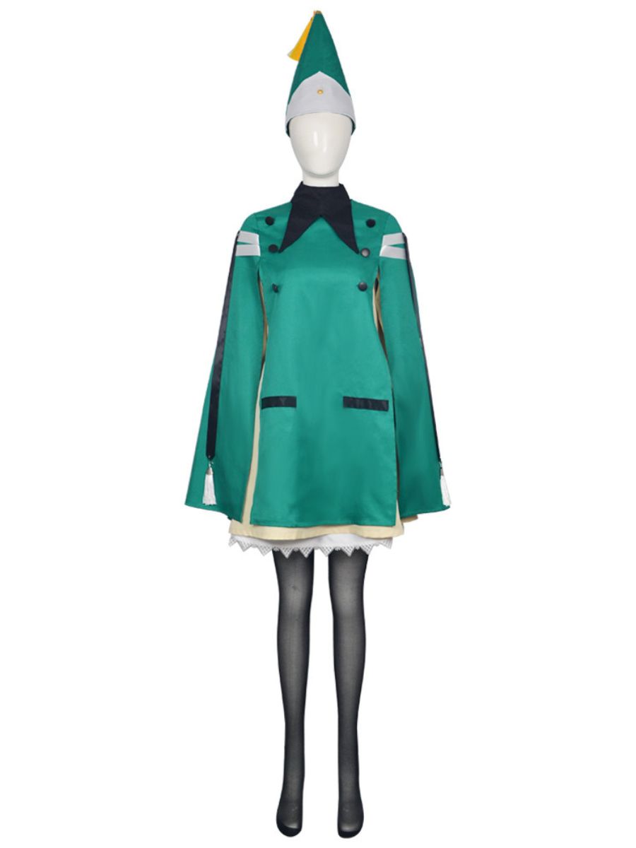 Animated Witch Girl Cosplay Costume