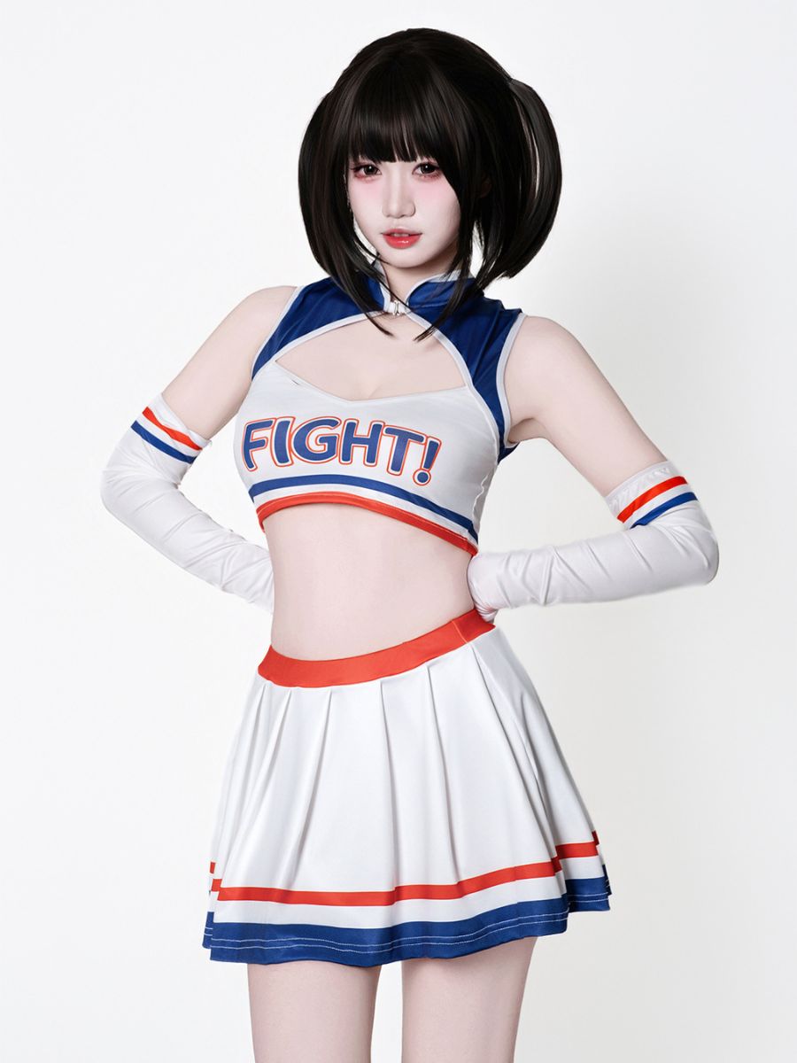 FIGHT Cheerleader Cosplay Set
