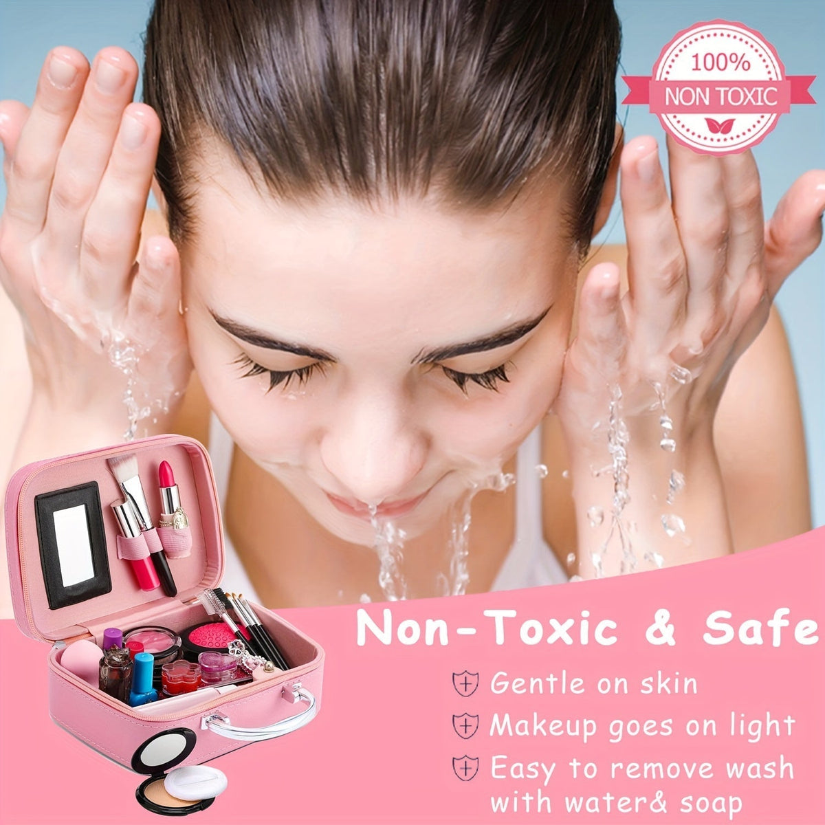 Deluxe Mermaid Make-up Bag – Real Cosmetics and Accessories for Girls