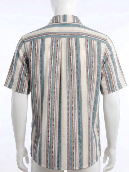 Bearded Monster Vertical Striped Shirt