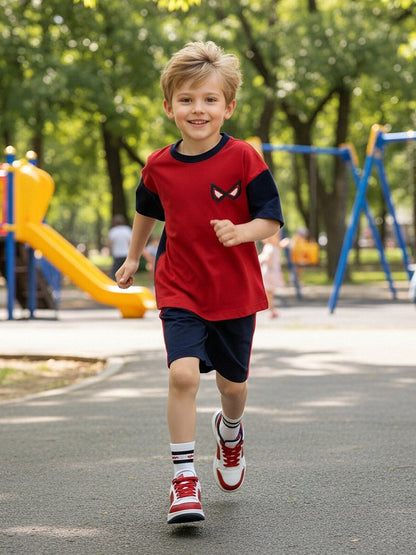 Boys 2-Piece Hero Playwear Outfit