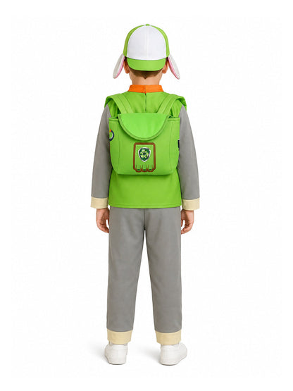 Boys Green Pup Costume