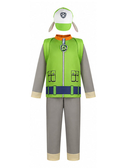Boys Green Pup Costume