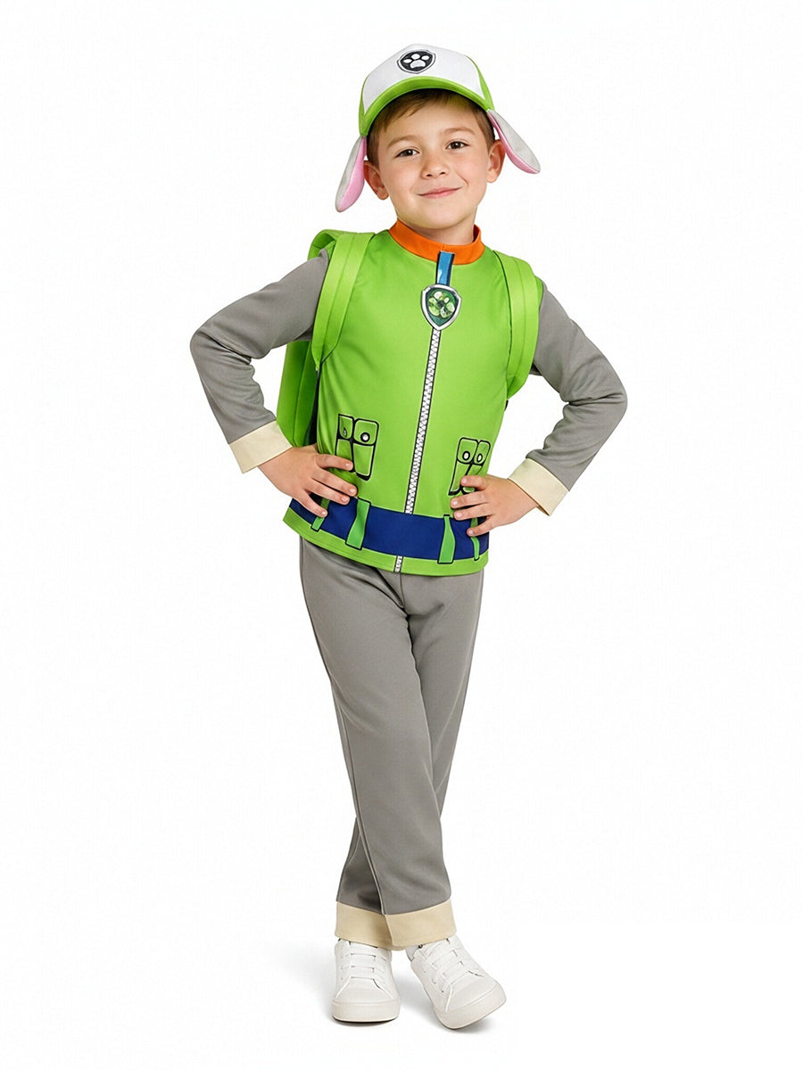Boys Green Pup Costume