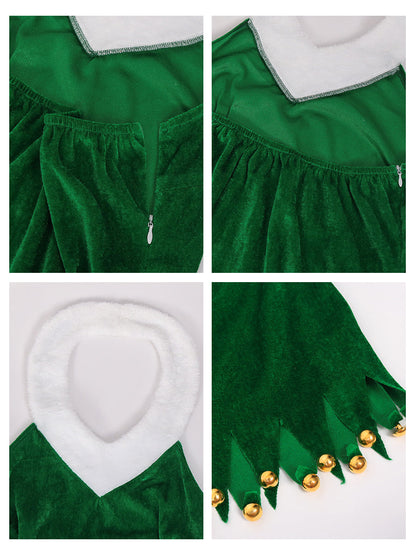 Christmas Elf Costume for Women