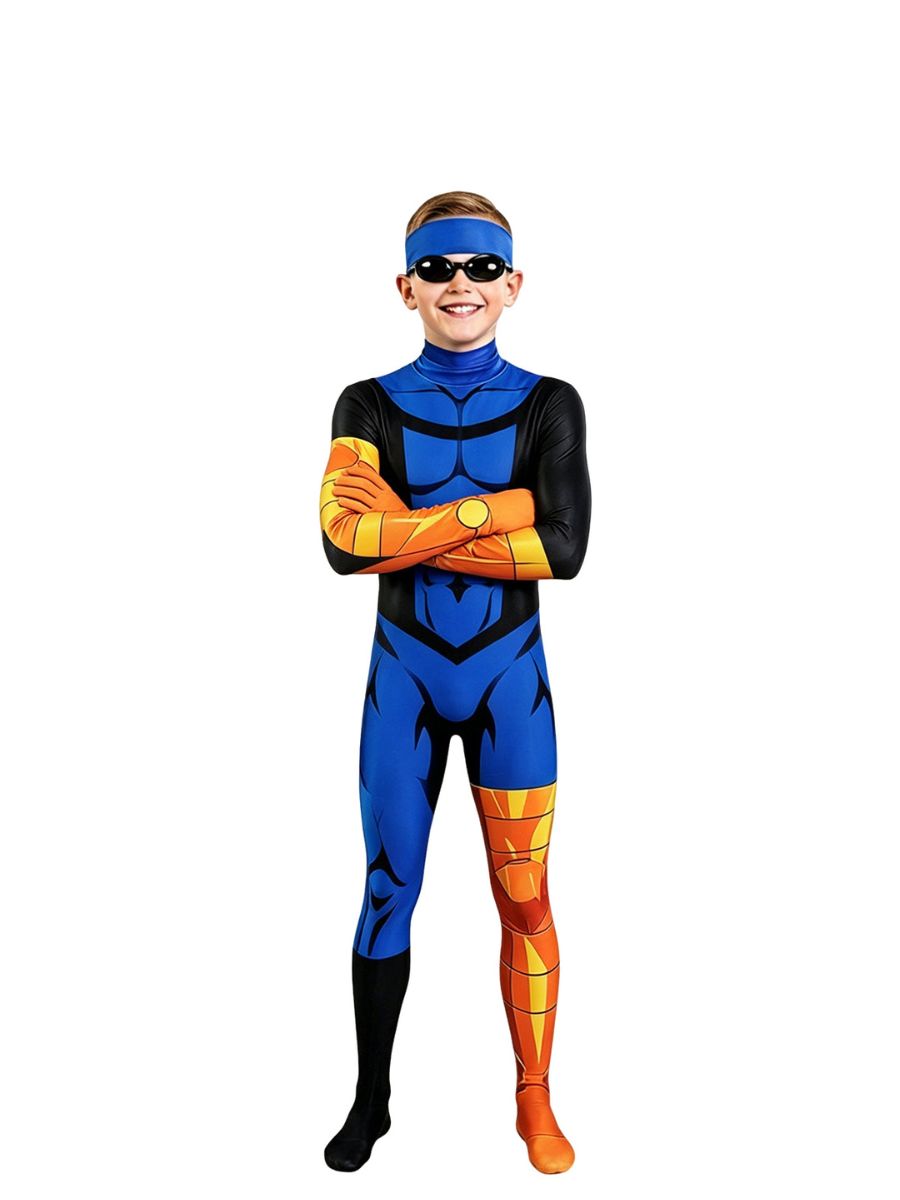 Comic Full Body Superhero Jumpsuit