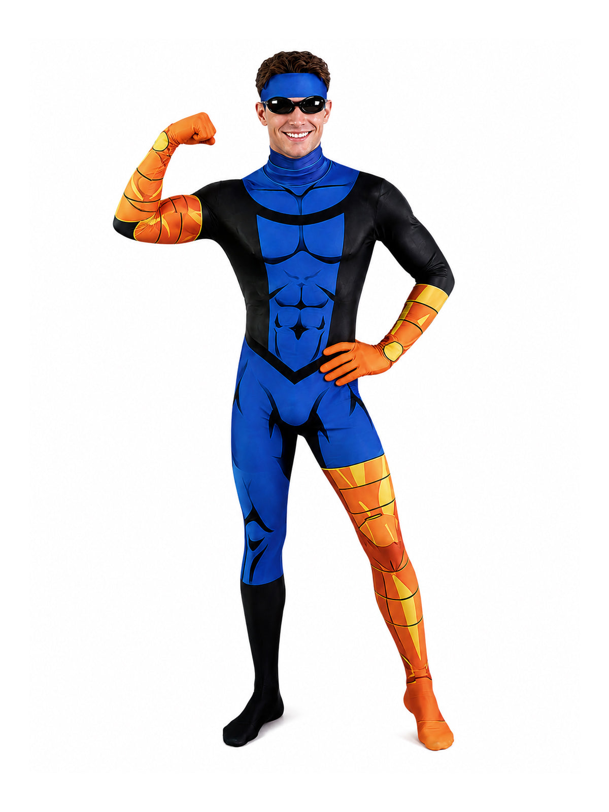 Comic Full Body Superhero Jumpsuit