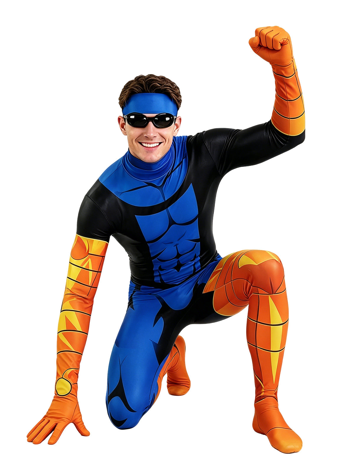 Comic Full Body Superhero Jumpsuit