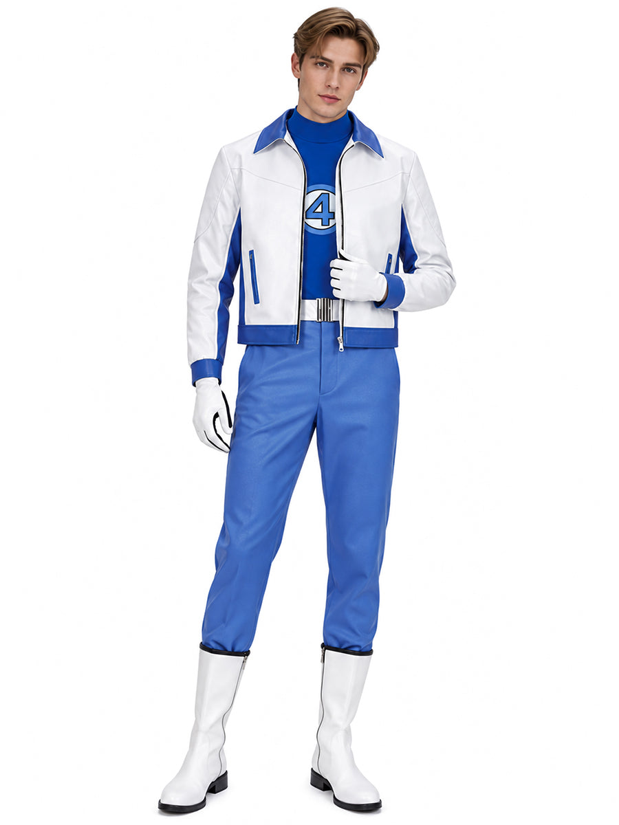 Mister Fantastic Costume The Fantastic Four Leader Characters Cosplay Outfit