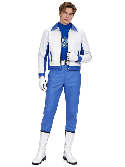 Mister Fantastic Costume The Fantastic Four Leader Characters Cosplay Outfit