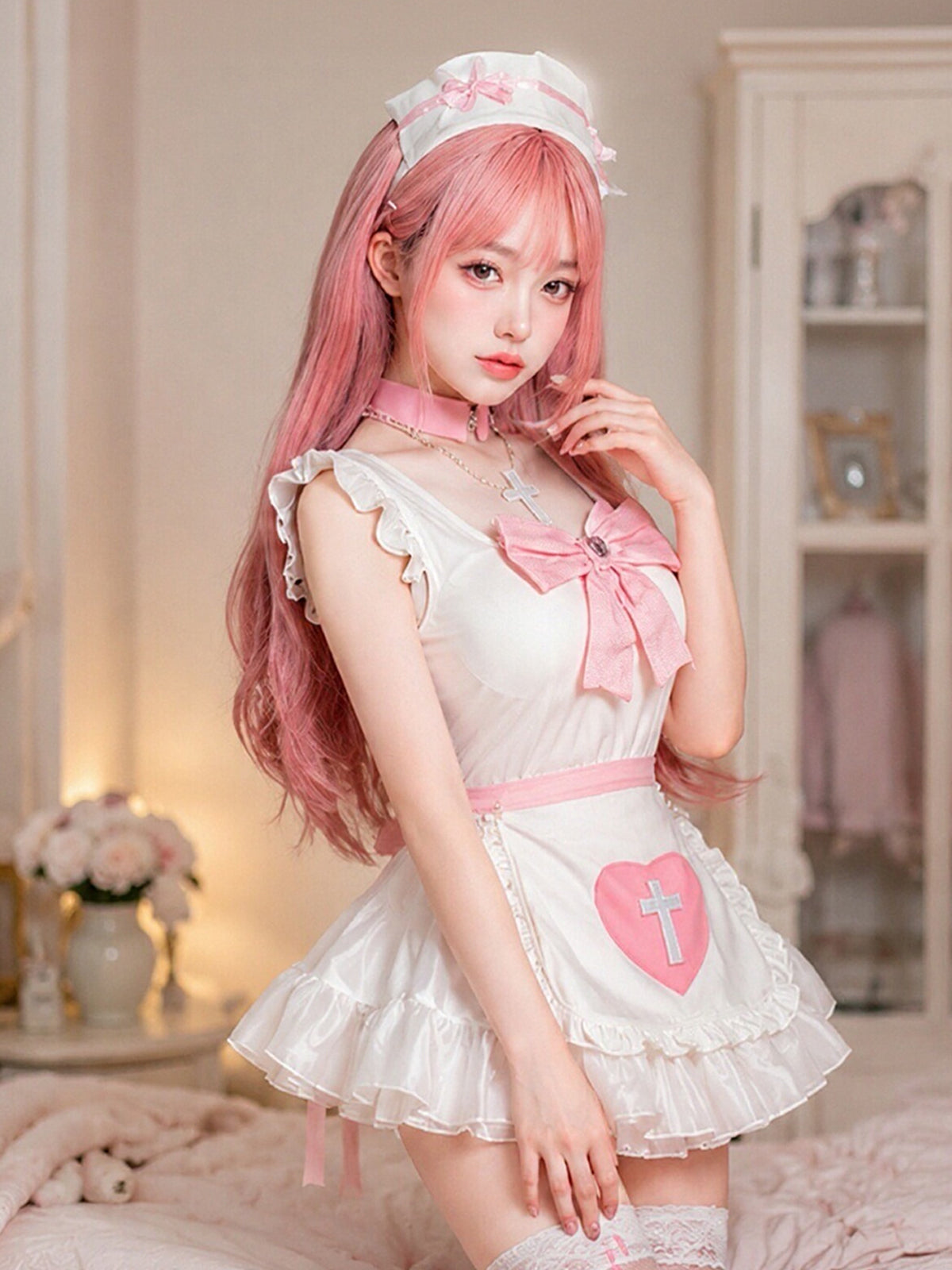 Cute Nurse Roleplay Costume